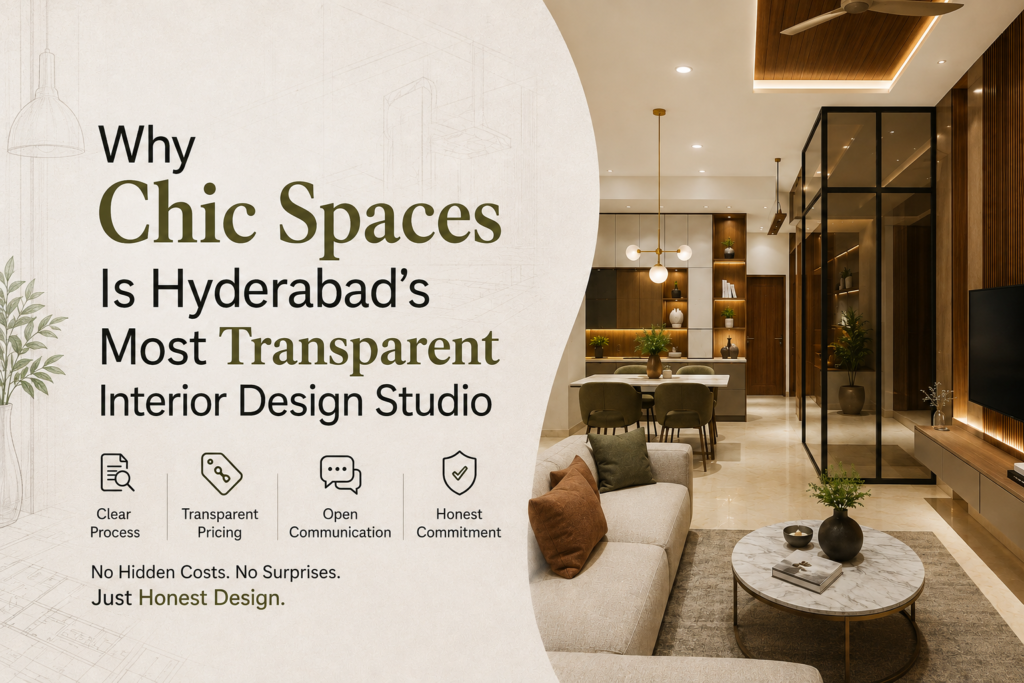 Why Chic Spaces Is Hyderabad